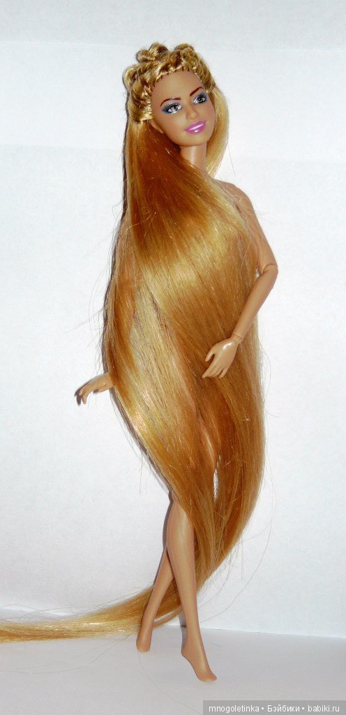Прически и наращивание волос куклам (фото 8)