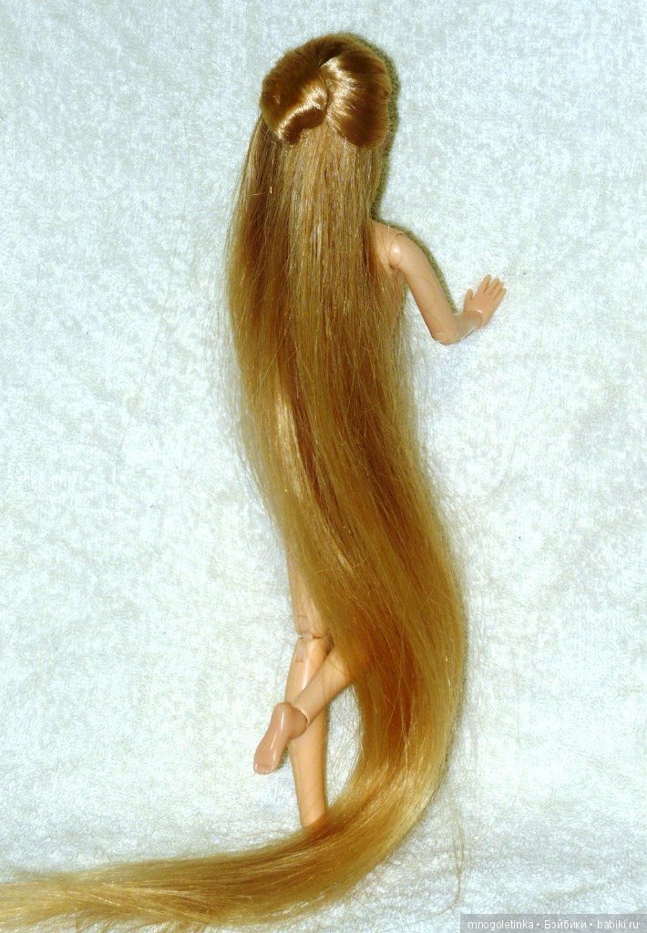 Прически и наращивание волос куклам (фото 9)