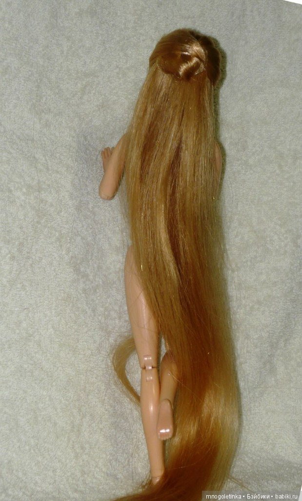 Прически и наращивание волос куклам (фото 10)