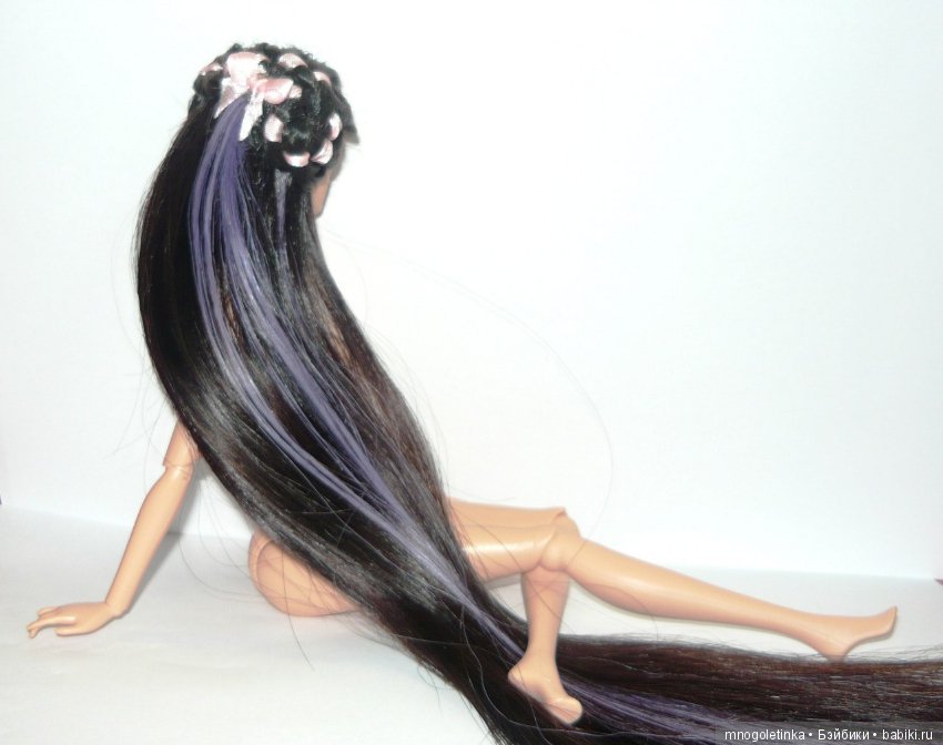 Прически и наращивание волос куклам (фото 4)