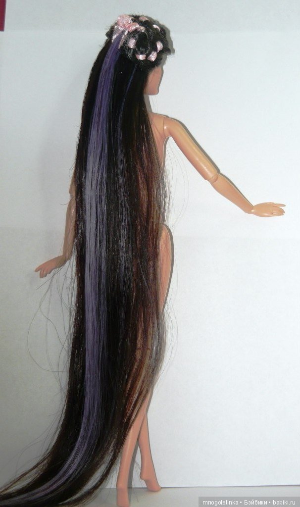 Прически и наращивание волос куклам (фото 2)