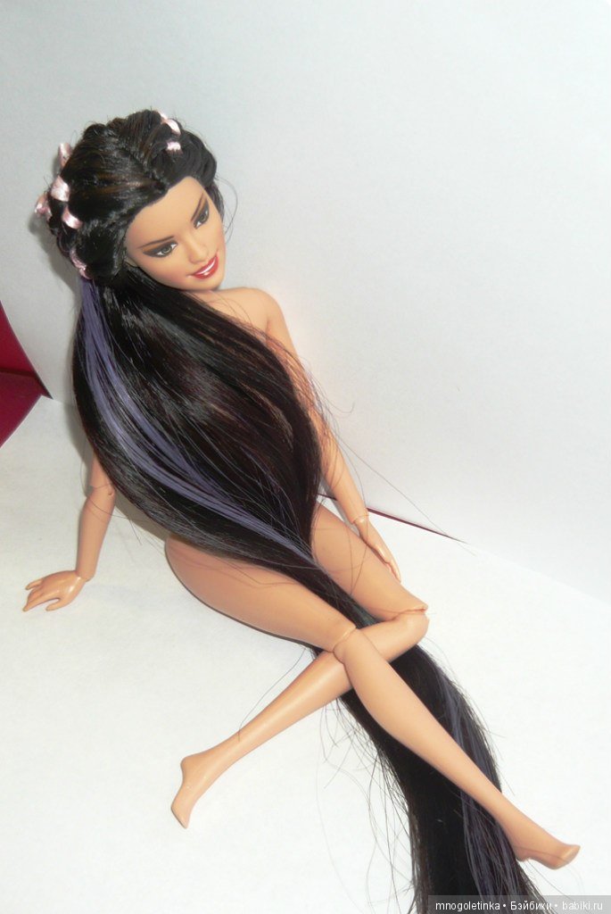 Прически и наращивание волос куклам (фото 6)