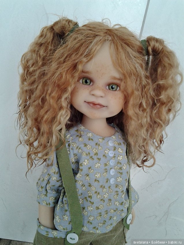 Три подружки — ООАК Paola Reina (Паола Рейна) и испанских кукол: перерисовка (фото 4)