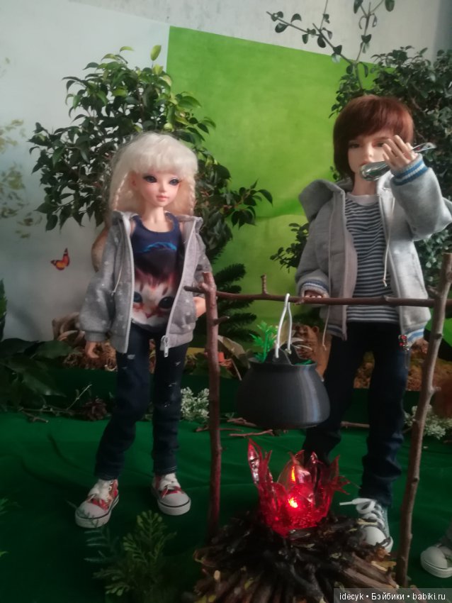 В поход с ночёвкой — Фотоистории с куклами BJD (БЖД): сериалы