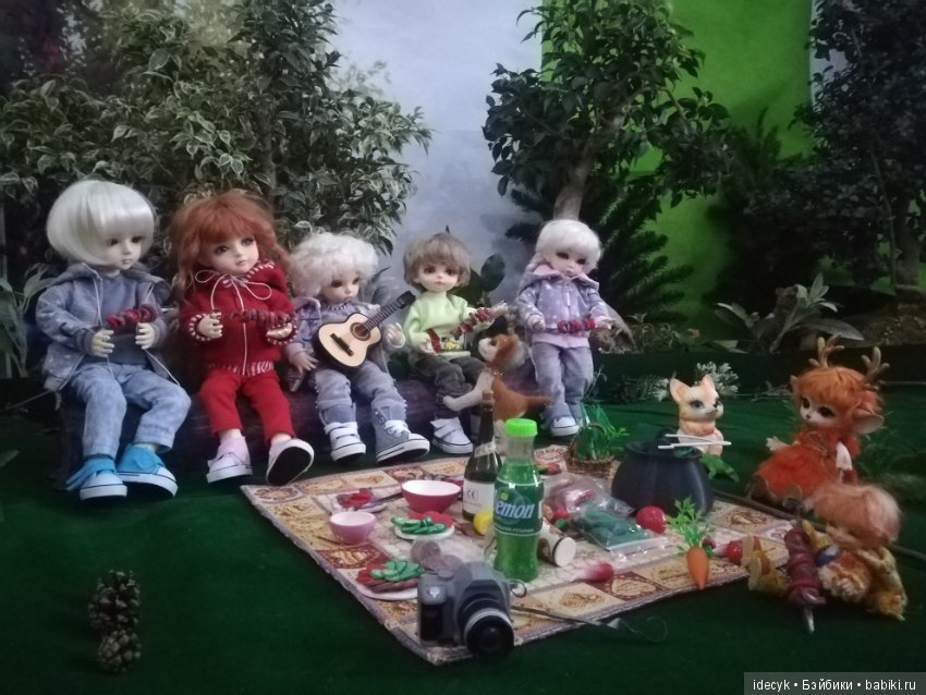 В поход с ночёвкой — Фотоистории с куклами BJD (БЖД): сериалы