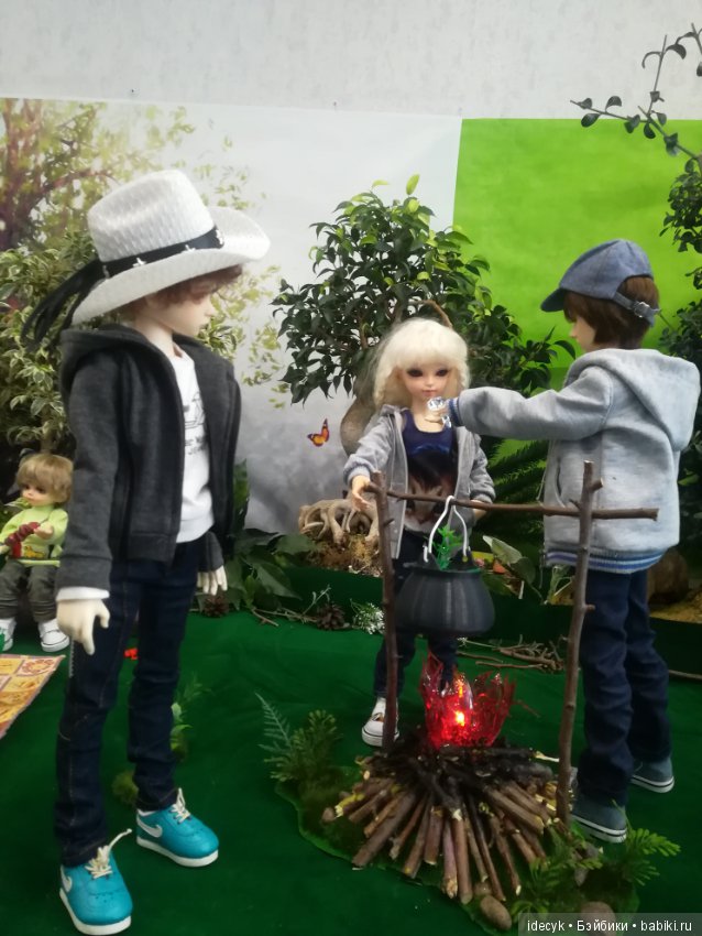 В поход с ночёвкой — Фотоистории с куклами BJD (БЖД): сериалы