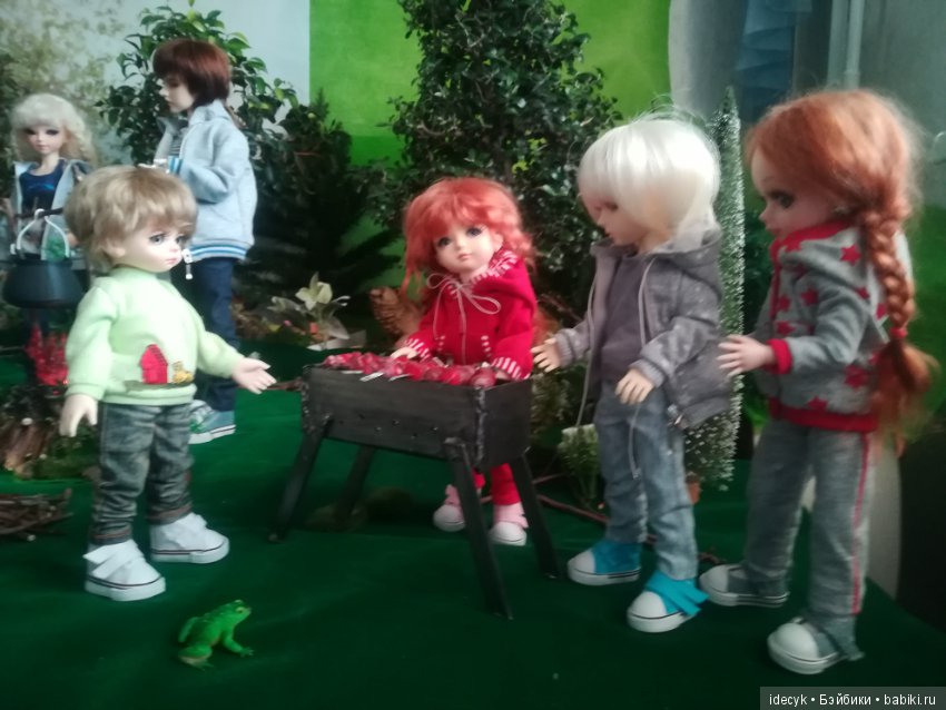 В поход с ночёвкой — Фотоистории с куклами BJD (БЖД): сериалы