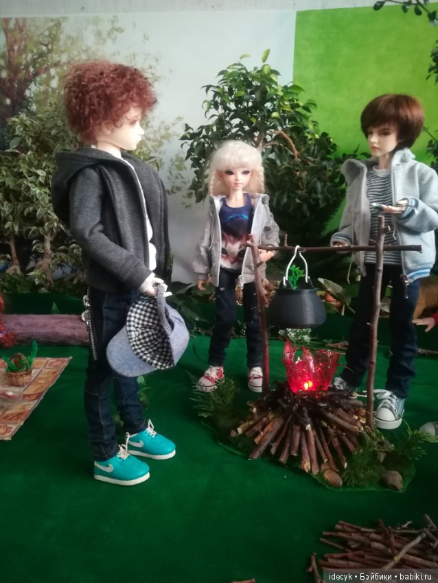 В поход с ночёвкой — Фотоистории с куклами BJD (БЖД): сериалы (фото 10)