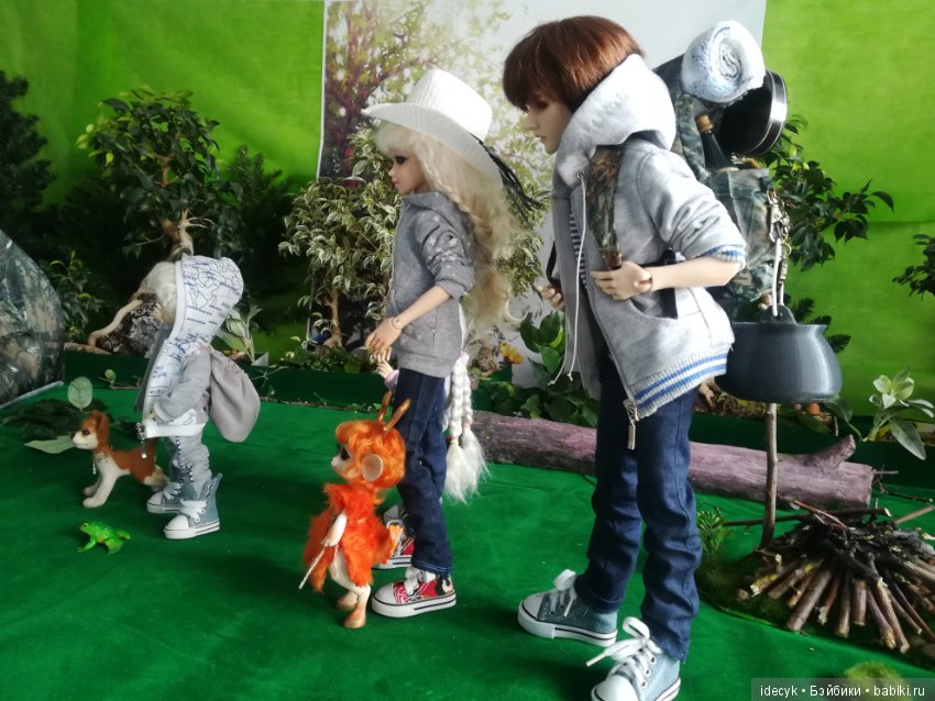 В поход с ночёвкой — Фотоистории с куклами BJD (БЖД): сериалы