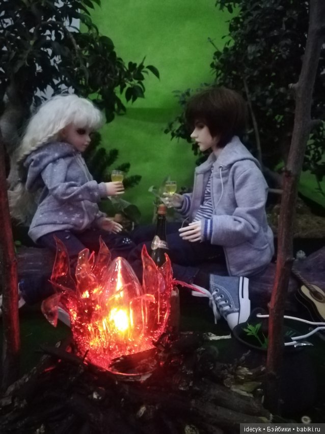 В поход с ночёвкой — Фотоистории с куклами BJD (БЖД): сериалы