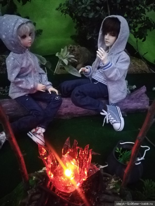 В поход с ночёвкой — Фотоистории с куклами BJD (БЖД): сериалы
