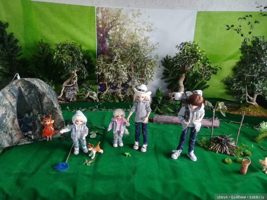 В поход с ночёвкой — Фотоистории с куклами BJD (БЖД): сериалы