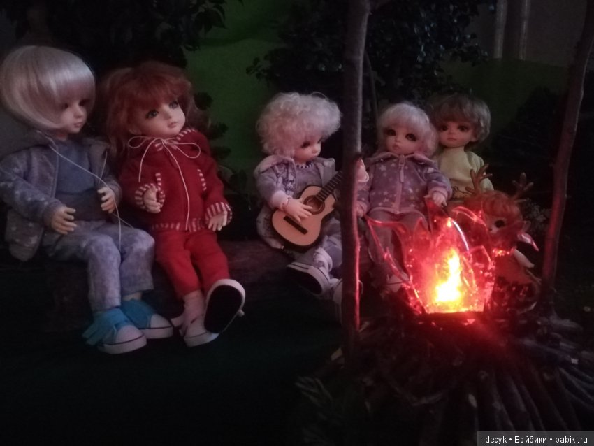 В поход с ночёвкой — Фотоистории с куклами BJD (БЖД): сериалы