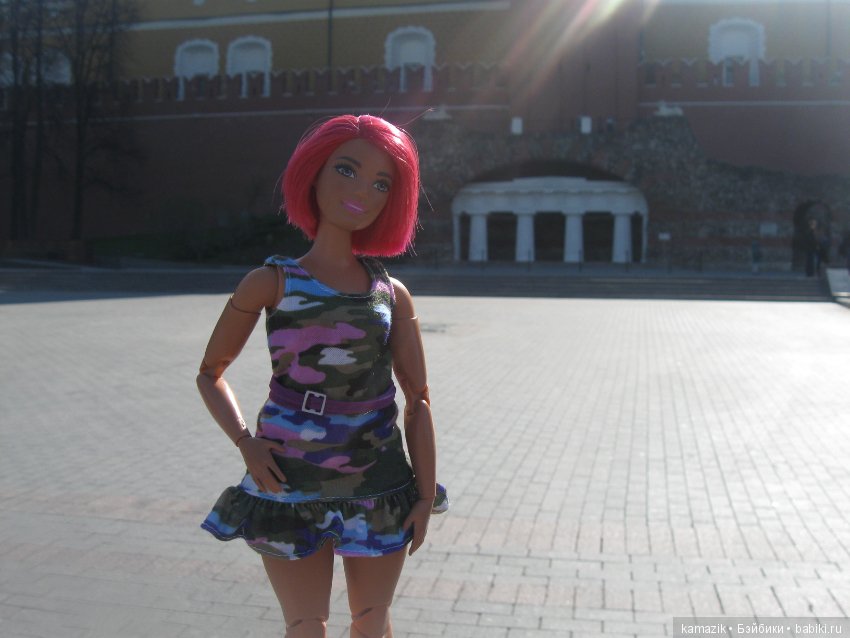 Район Камазовка. Ритка вышла погулять