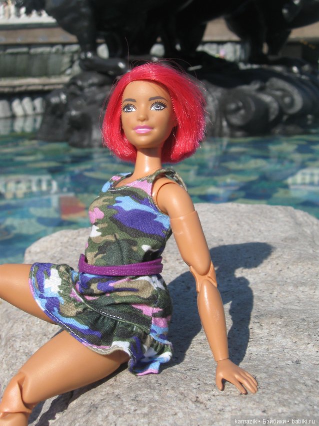 Район Камазовка. Ритка вышла погулять