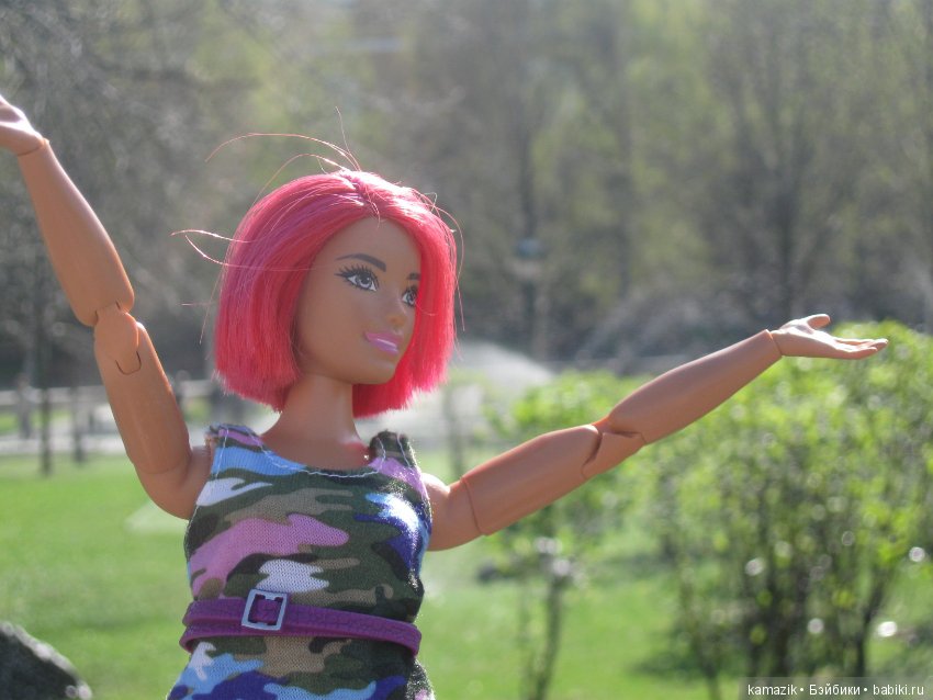 Район Камазовка. Ритка вышла погулять