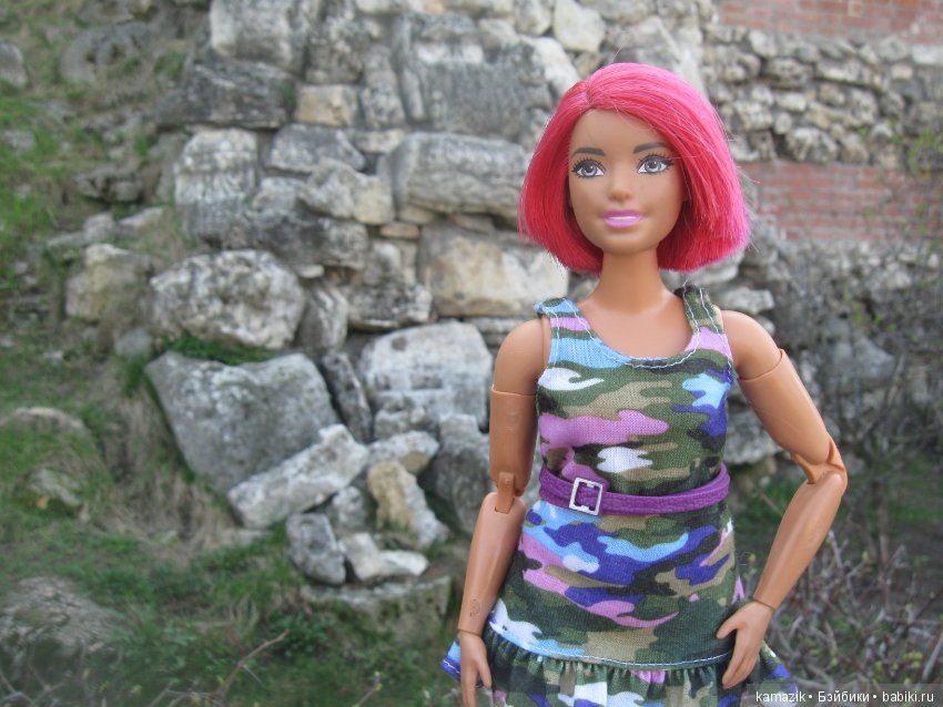 Район Камазовка. Ритка вышла погулять