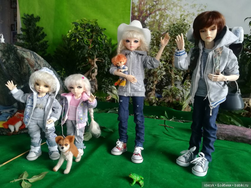 В поход с ночёвкой — Фотоистории с куклами BJD (БЖД): сериалы