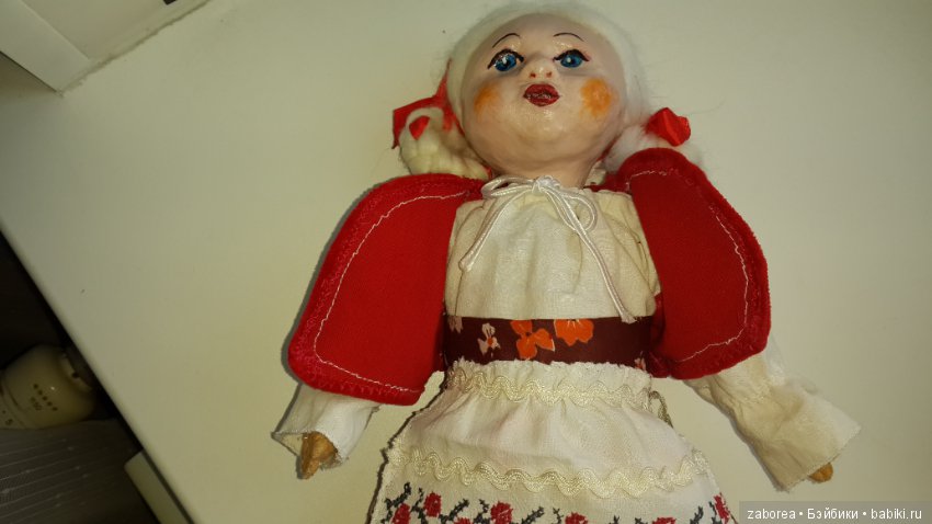 Кукла из ваты 2 — Авторские куклы из дерева (фото 4)