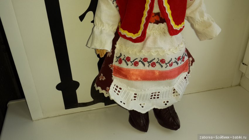 Кукла из ваты 2 — Авторские куклы из дерева (фото 7)