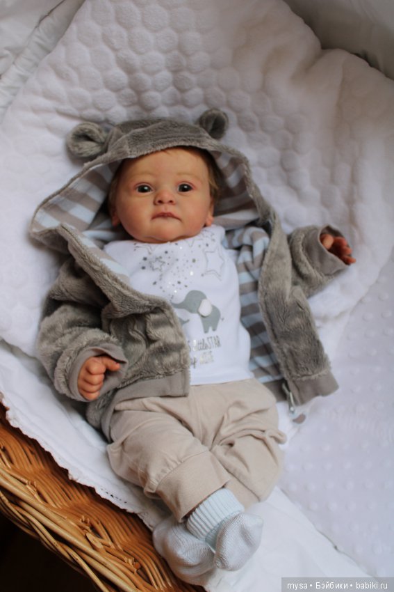 Любимчик Яша.Кукла-реборн молд Yael G.Legler