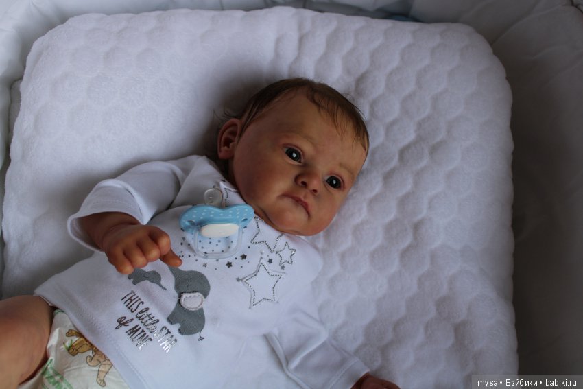 Любимчик Яша.Кукла-реборн молд Yael G.Legler