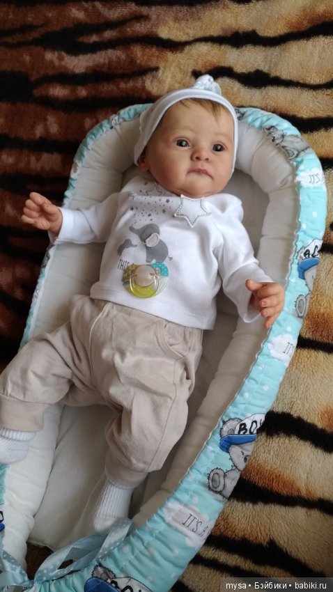 Любимчик Яша.Кукла-реборн молд Yael G.Legler