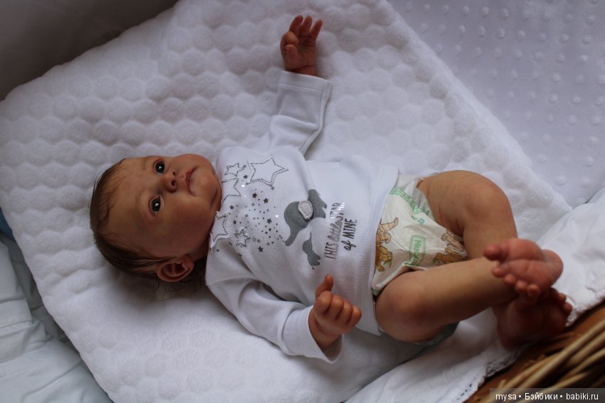 Любимчик Яша.Кукла-реборн молд Yael G.Legler