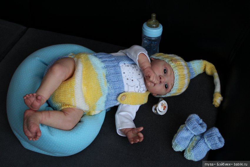 Любимчик Яша.Кукла-реборн молд Yael G.Legler