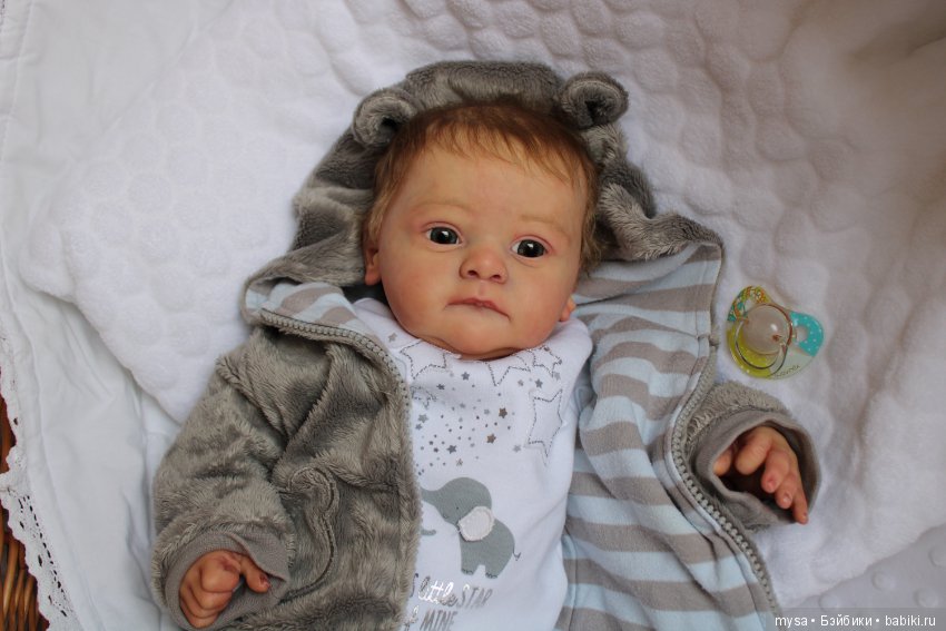 Любимчик Яша.Кукла-реборн молд Yael G.Legler