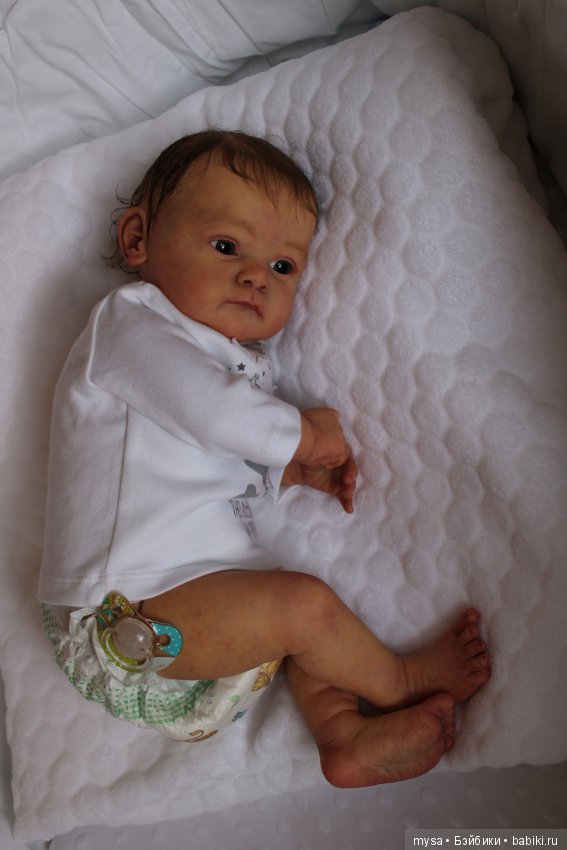 Любимчик Яша.Кукла-реборн молд Yael G.Legler