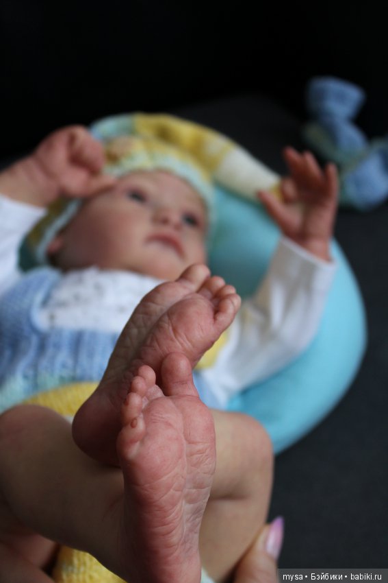 Любимчик Яша.Кукла-реборн молд Yael G.Legler