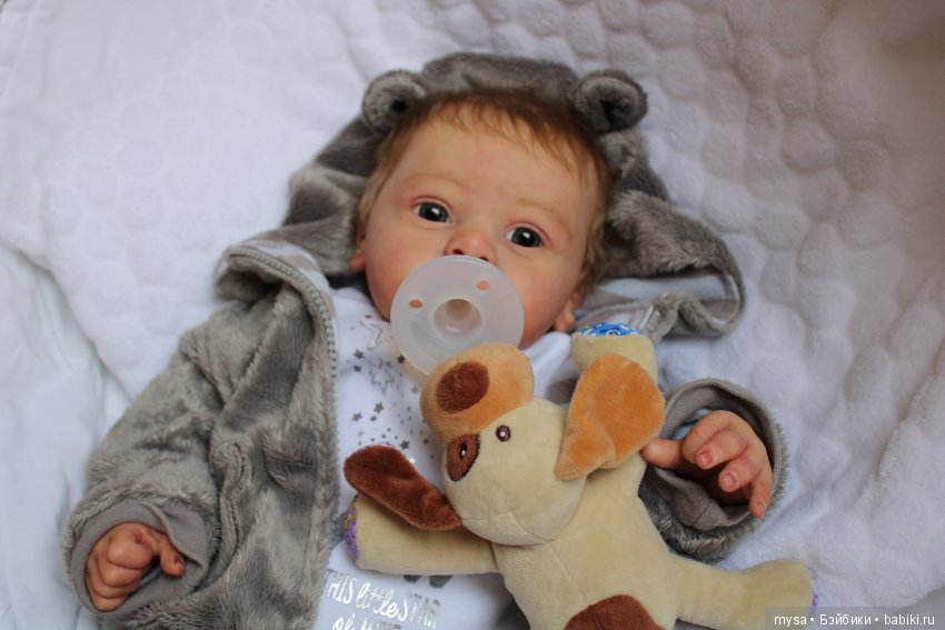 Любимчик Яша.Кукла-реборн молд Yael G.Legler