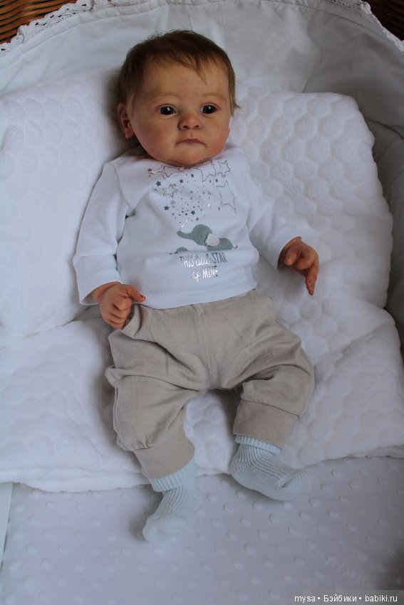 Любимчик Яша.Кукла-реборн молд Yael G.Legler