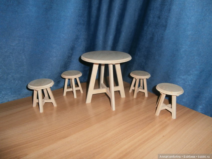 Мебель в домик — Мебель для кукол и домиков: фото