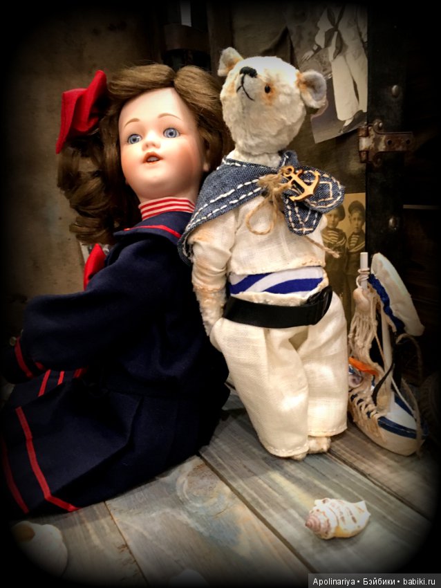 Ригли...мишка-тедди коллекция Мечта о море (фото 2)