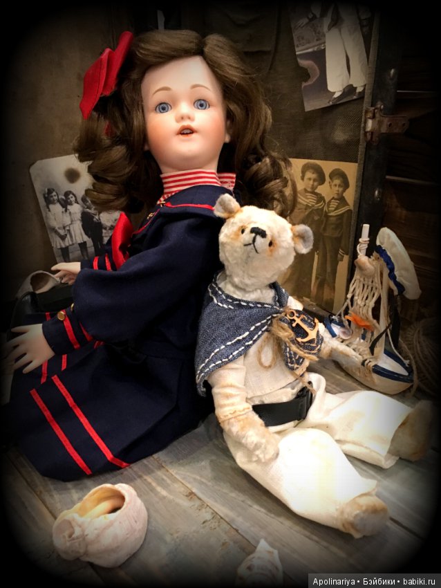 Ригли...мишка-тедди коллекция Мечта о море