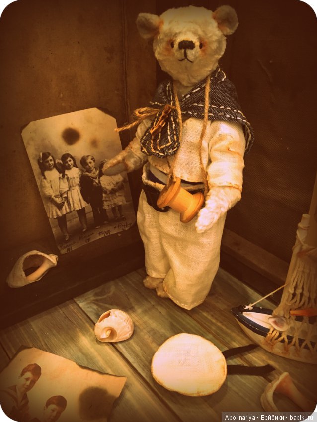 Ригли...мишка-тедди коллекция Мечта о море