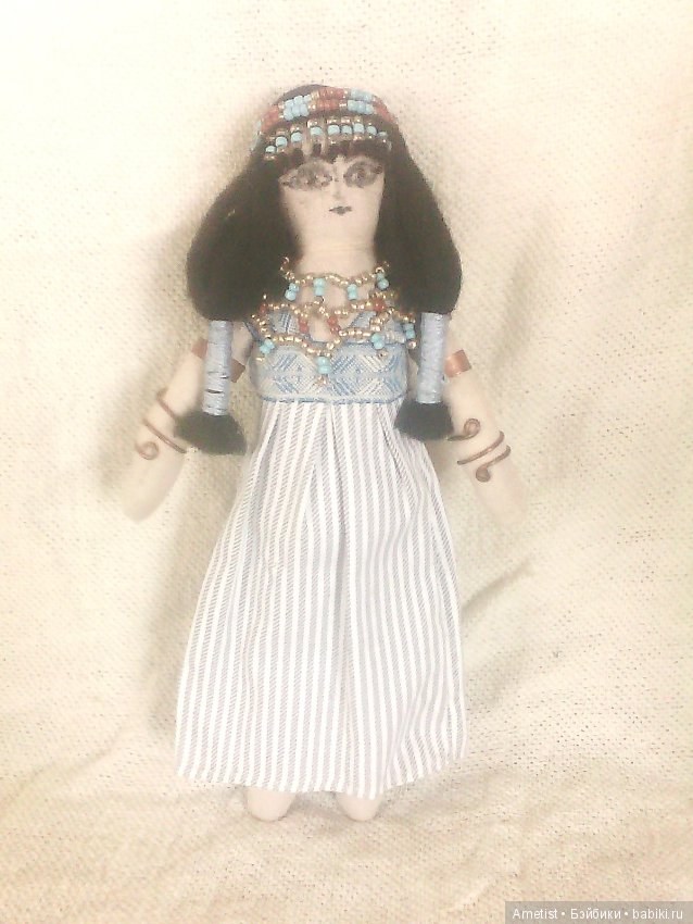 Мои реплики-версии кукол из египетских археологических находок