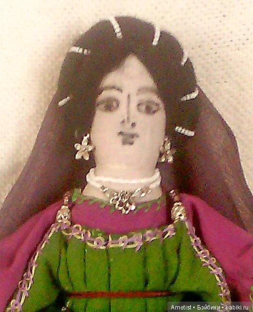 Мои реплики-версии кукол из египетских археологических находок (фото 8)