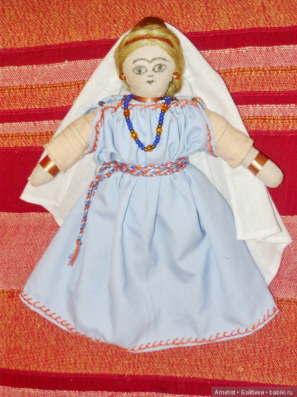 Мои реплики-версии кукол из египетских археологических находок