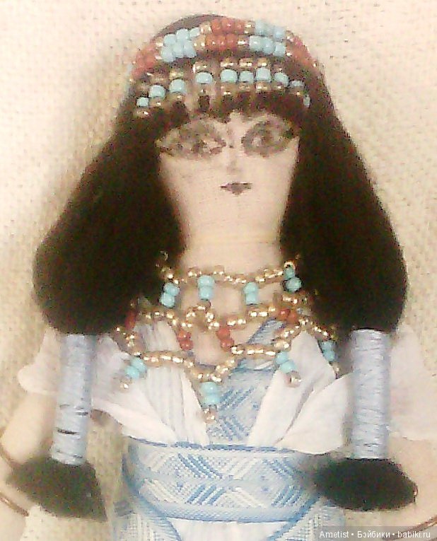 Мои реплики-версии кукол из египетских археологических находок