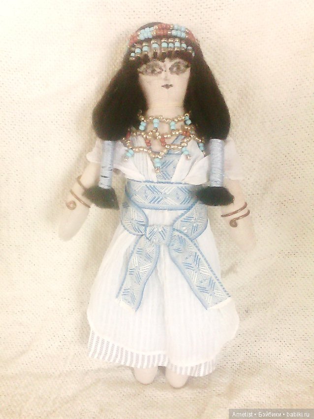 Мои реплики-версии кукол из египетских археологических находок