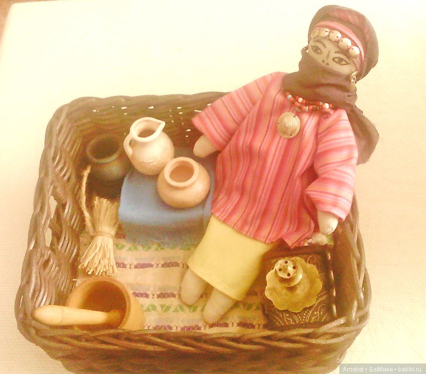 Мои реплики-версии кукол из египетских археологических находок