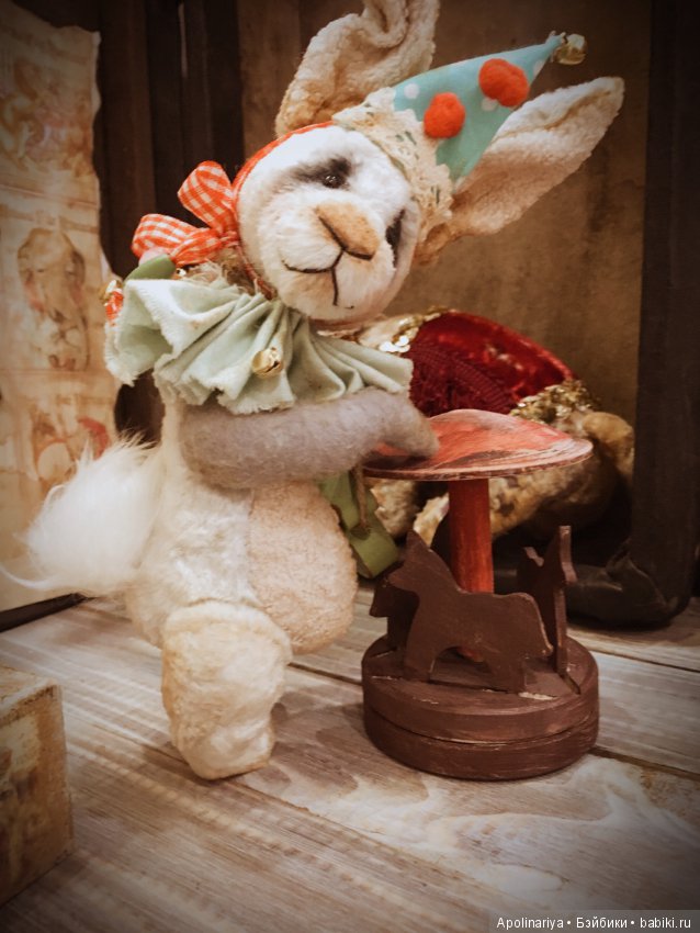 Блиц...кролик-тедди — Авторские мишки Тедди и друзья: фото