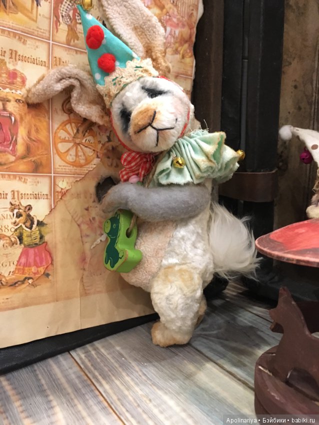 Блиц...кролик-тедди — Авторские мишки Тедди и друзья: фото