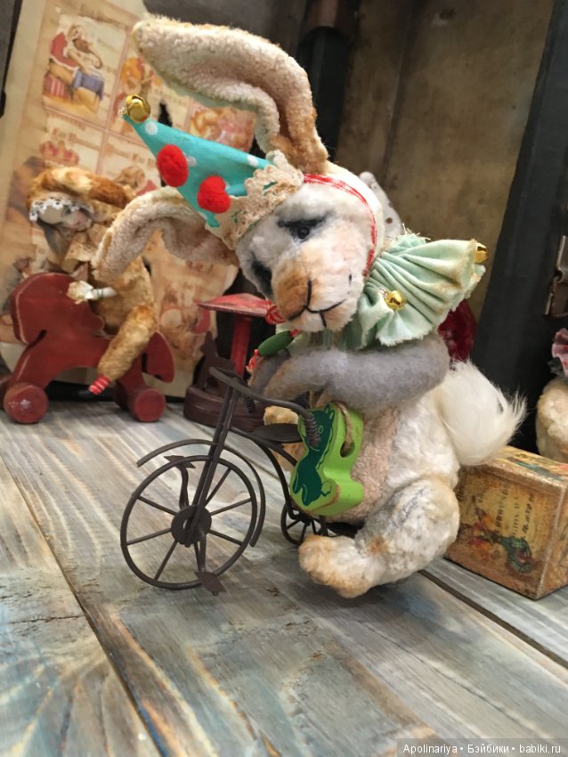 Блиц...кролик-тедди — Авторские мишки Тедди и друзья: фото (фото 4)