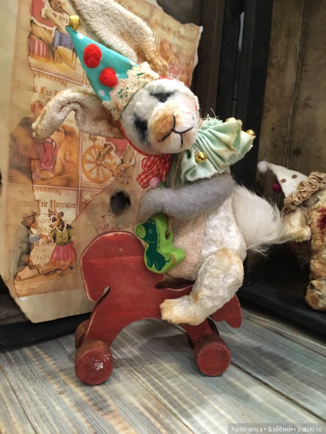 Блиц...кролик-тедди — Авторские мишки Тедди и друзья: фото