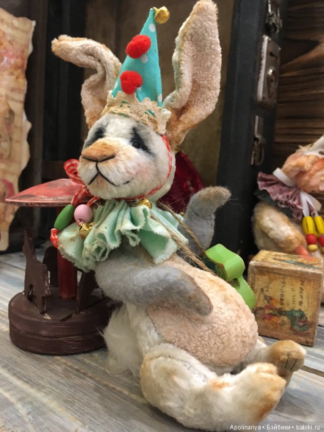 Блиц...кролик-тедди — Авторские мишки Тедди и друзья: фото