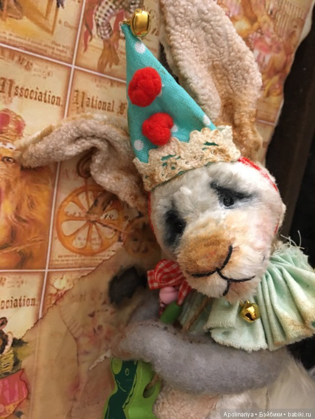 Блиц...кролик-тедди — Авторские мишки Тедди и друзья: фото